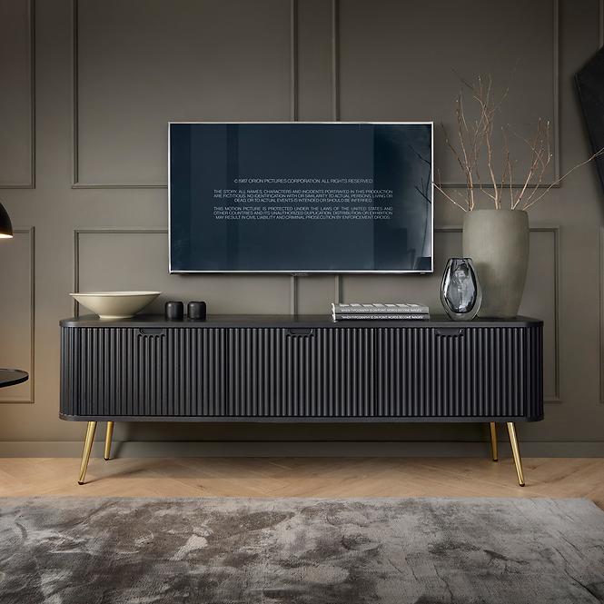 TV stolík Zova-168 čierna