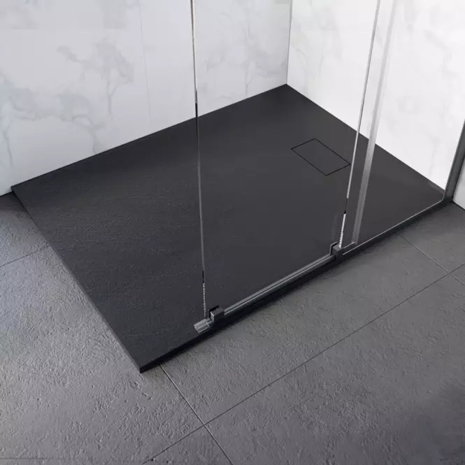 Vanička obdĺžniková Vexo 100x80 čierna