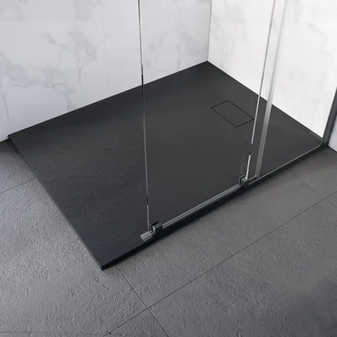 Vanička obdĺžniková Vexo 100x80 čierna,3