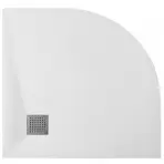 Vanička polokrúhla Vexo 90x90 biela