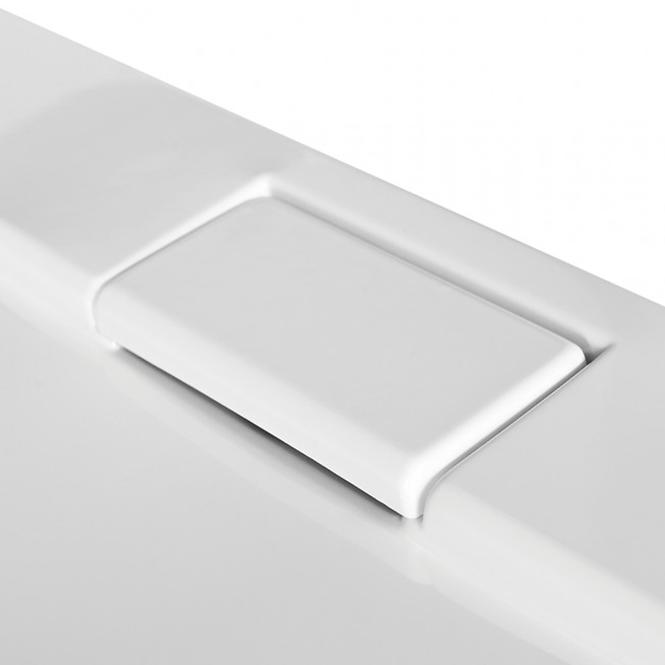 Vanička obdĺžniková Axim Ultraslim 120x90 biela,4