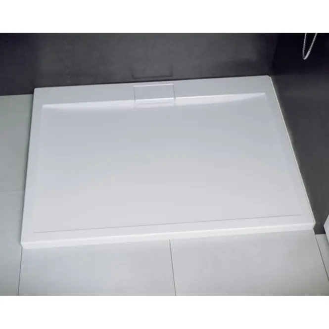 Vanička obdĺžniková Axim Ultraslim 120x90 biela,7