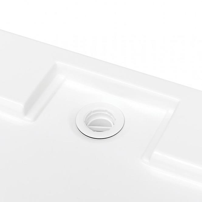 Vanička obdĺžniková Axim Ultraslim 140x90 biela,6