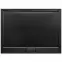 Vanička obdĺžniková Axim Ultraslim Stone Effect New 110x90 čierna,2