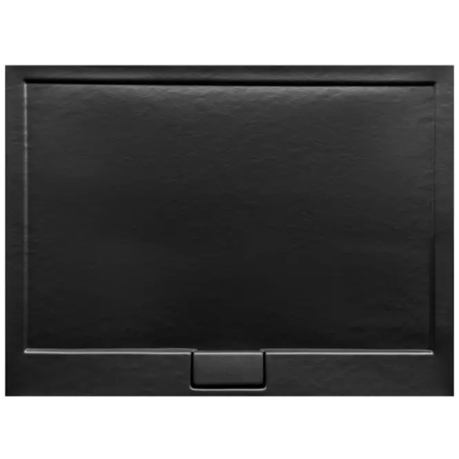 Vanička obdĺžniková Axim Ultraslim Stone Effect New 120x90 čierna,2