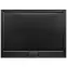 Vanička obdĺžniková Axim Ultraslim Stone Effect New 120x90 čierna,2