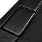 Vanička štvorcová Axim Ultraslim Stone Effect New 80x80 čierna,4