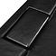 Vanička polokrúhla Axim Ultraslim Stone Effect New 90x90 čierna,4