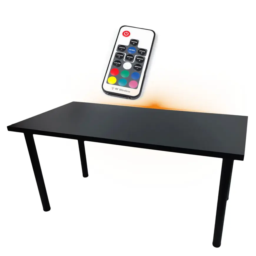Písací Stôl Top Čierna 120x60x2,8 Model 1