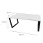 Písací Stôl Top Loft Biely 120x60x2,8 Model 1,3