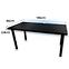 Písací Stôl Top Čierna 136x66x2,8 Model 2,2