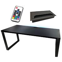 Písací Stôl Top Loft Čierna 136x66x2,8 Model 2