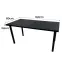 Písací Stôl Low Čierna 160x80x3,6 Model 0,2