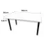 Písací Stôl Top Biely 160x80x3,6 Model 0,2