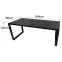 Písací Stôl Top Loft Čierna 160x80x3,6 Model 0,2
