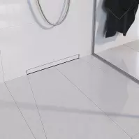 Lineárny nástenný odtok so zabudovanými dlaždicami 100 OSP10SET 
