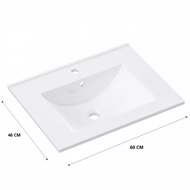Umyvadlo Plaza 60 cm