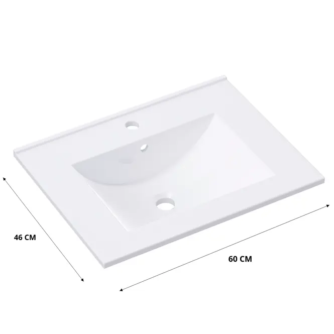 Umývadlo Plaza 60 cm,2
