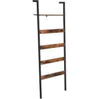 Rebrík Rustic hnedá/čierna 60x176