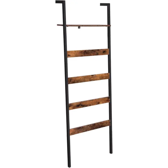 Rebrík Rustic hnedá/čierna 60x176