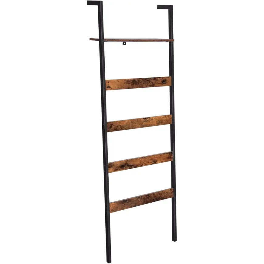 Rebrík Rustic hnedá/čierna 60x176