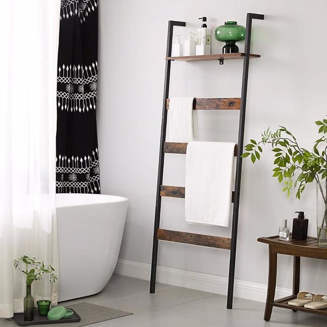 Rebrik Rustic hnedý/čierna 60x176