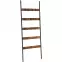 Rebrík Rustic 2 hnedý/čierny 60x176 cm