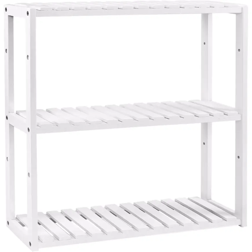 Regál biely 60x15x55