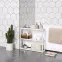 Regál biely 60x15x55,4