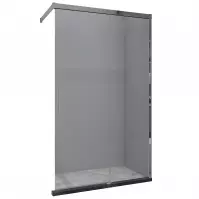 Sprchová stena Walk-In Relax 100x200 chróm