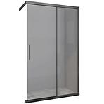 Sprchová stena Walk-In Relax 120x200 black