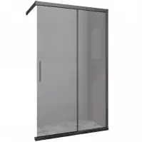 Sprchová stena Walk-In Relax 120x200 black