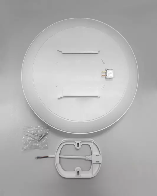 Stropná lampa QTEC 36W 4000K čierna