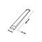 Lineárne svietidlo BATTEN LED čierne 18W Q-33B ,3