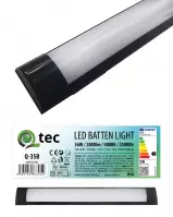 Lineárne svietidlo BATTEN LED čierne 36W Q-35B