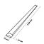 Lineárne svietidlo BATTEN LED čierne 36W Q-35B,3