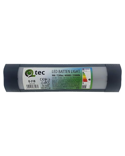 Lineárne svietidlo BATTEN LED čierne 9W Q-31B