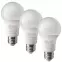 Žiarovka LED QTEC 11W A60 E27 2700K 3PACK,2
