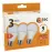 Žiarovka LED QTEC 9W A60 E27 2700K 3PACK