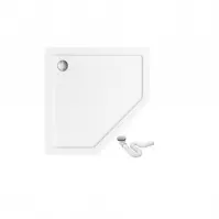 SPRCHOVÁ VANIČKA PIŤUHNÁ DIAMOND WHITE 90X90X5 K6522