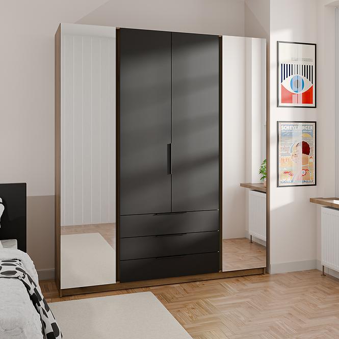 Skriňa Kaja EV/BL 2 Zrkadlo 2F 3S,6