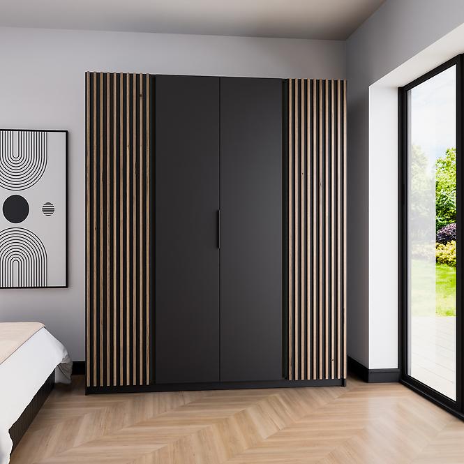 Skriňa Kaja BL/BL-EV 2LAM 2F,6