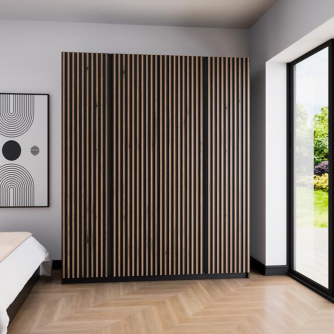 Skriňa Kaja BL/EV-BL 4LAM,6