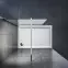 Sprchová stena Walk-In Soft 50x195 chróm,5