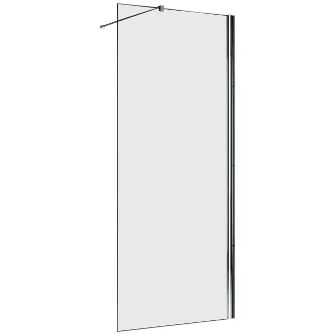 Sprchová stena Walk-In Soft 60x195 chróm