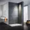 Sprchová stena Walk-In Soft 130x195 chróm,3