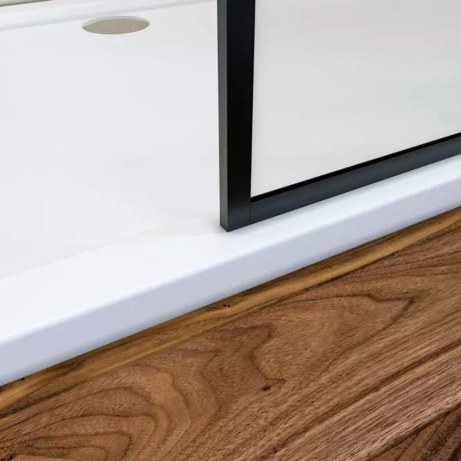 Sprchová stena Walk-In Metro 50x195 black