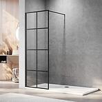 Sprchová stena Walk-In Metro 50x195 black