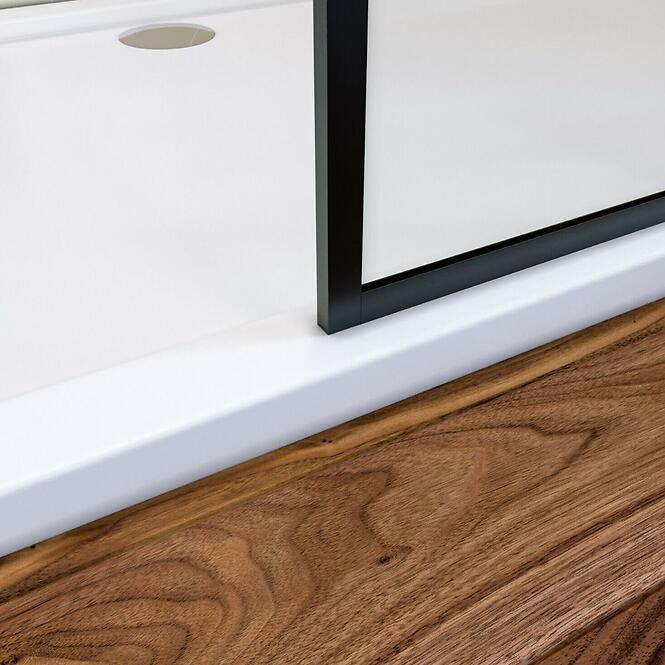 Sprchová stena Walk-In Metro 60x195 black
