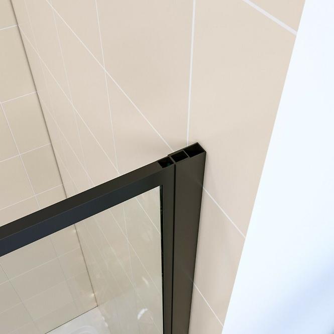Sprchová stena Walk-In Metro 80x195 black